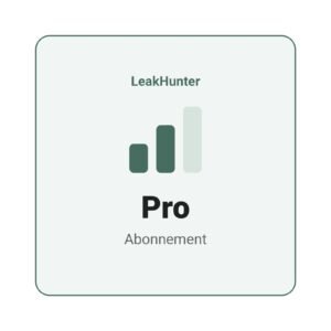 LeakHunter Pro abonnement