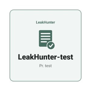 Test LeakHunter